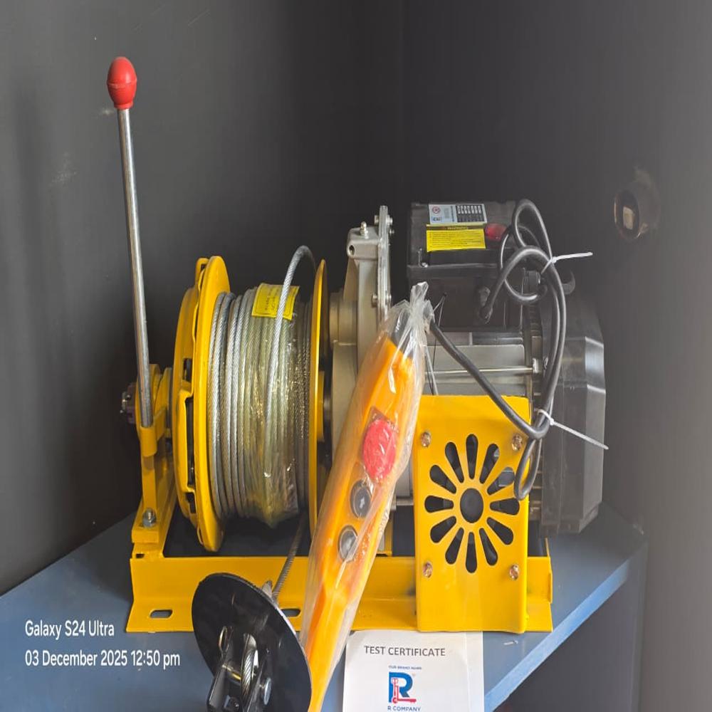 Electric Winch With Clutch