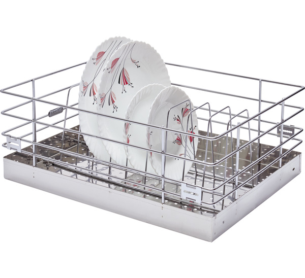 8 Inch Thali 50-50 Basket