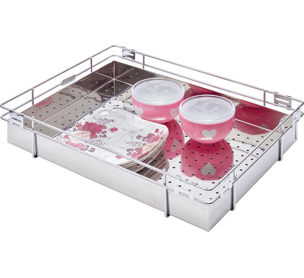 4 Inch Plain Folding Basket