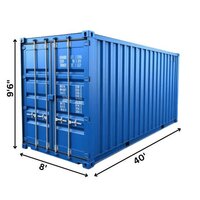 40X8X9.6 Storage Shipping Container