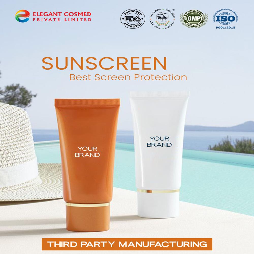 Sunscreen Cream SPF 60 Third Party Manufacturing