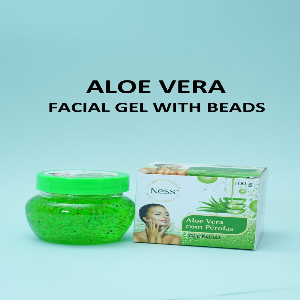 Aloevera Facial Gel With Beads - Age Group: Adults