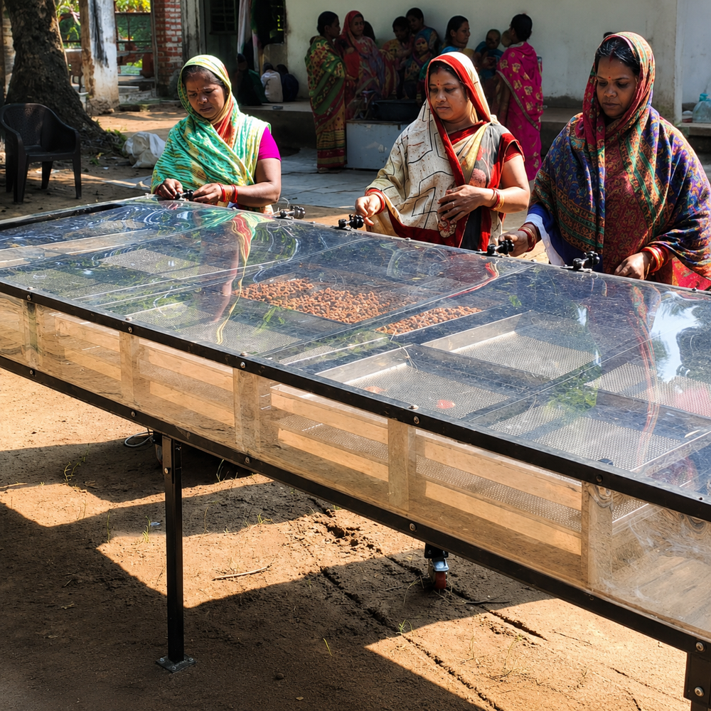 Solar Dryer For Fish