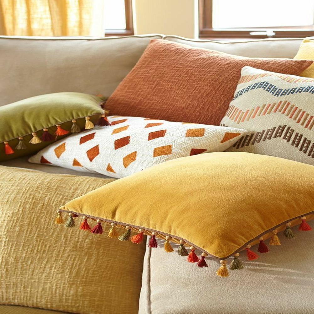 Canvas printed cushions