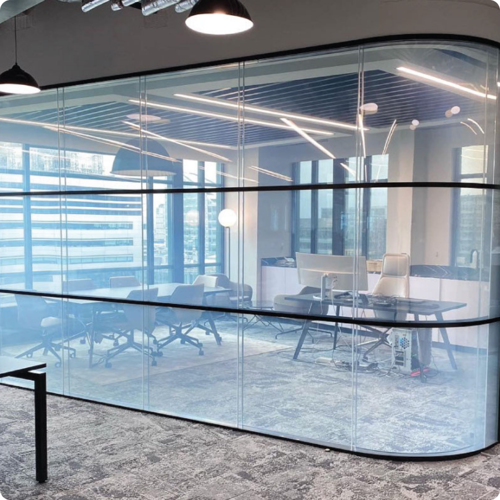 Smart Switchable Pdlc Glass - Color: Transparent