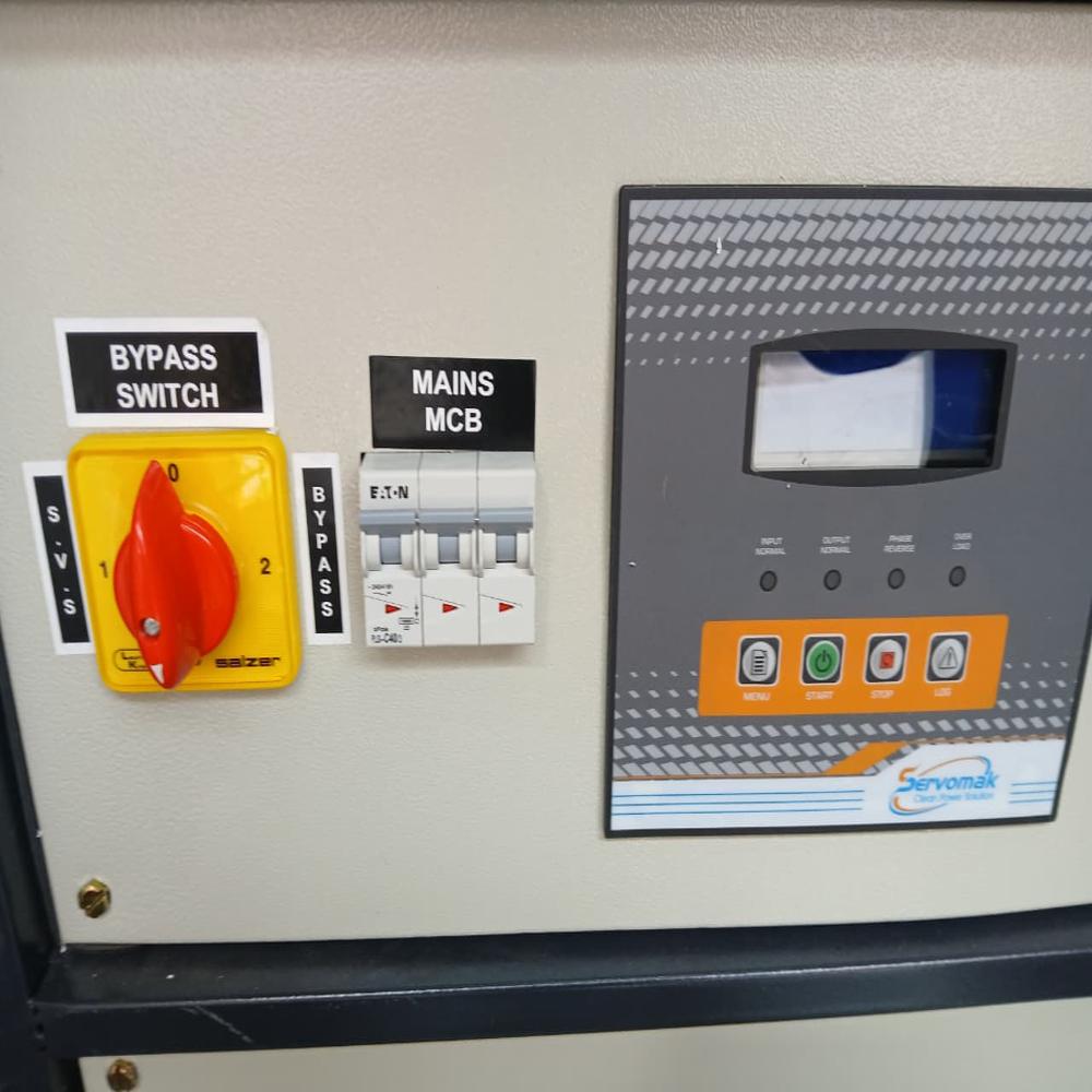 Servo Stabilizer 10kva 3 Phase - Current Type: Dc To Ac