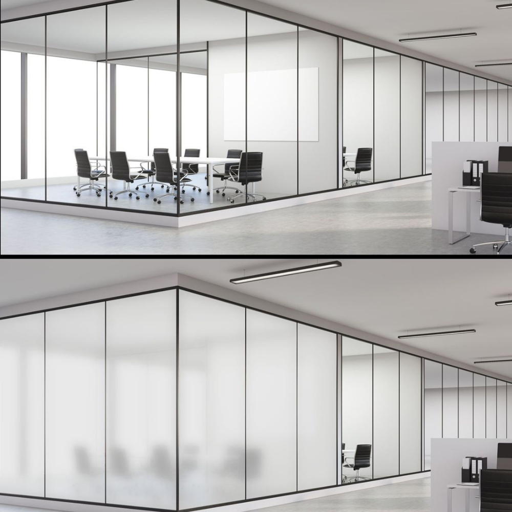 Switchable Smart Glass - Color: Multicolor