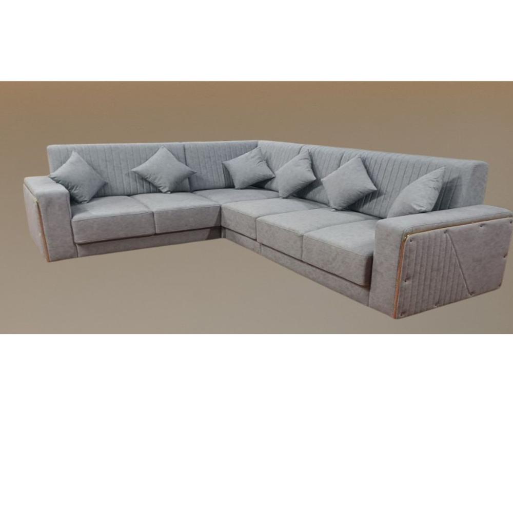 Fabric L Corner Sofa Set - Application: Living Room