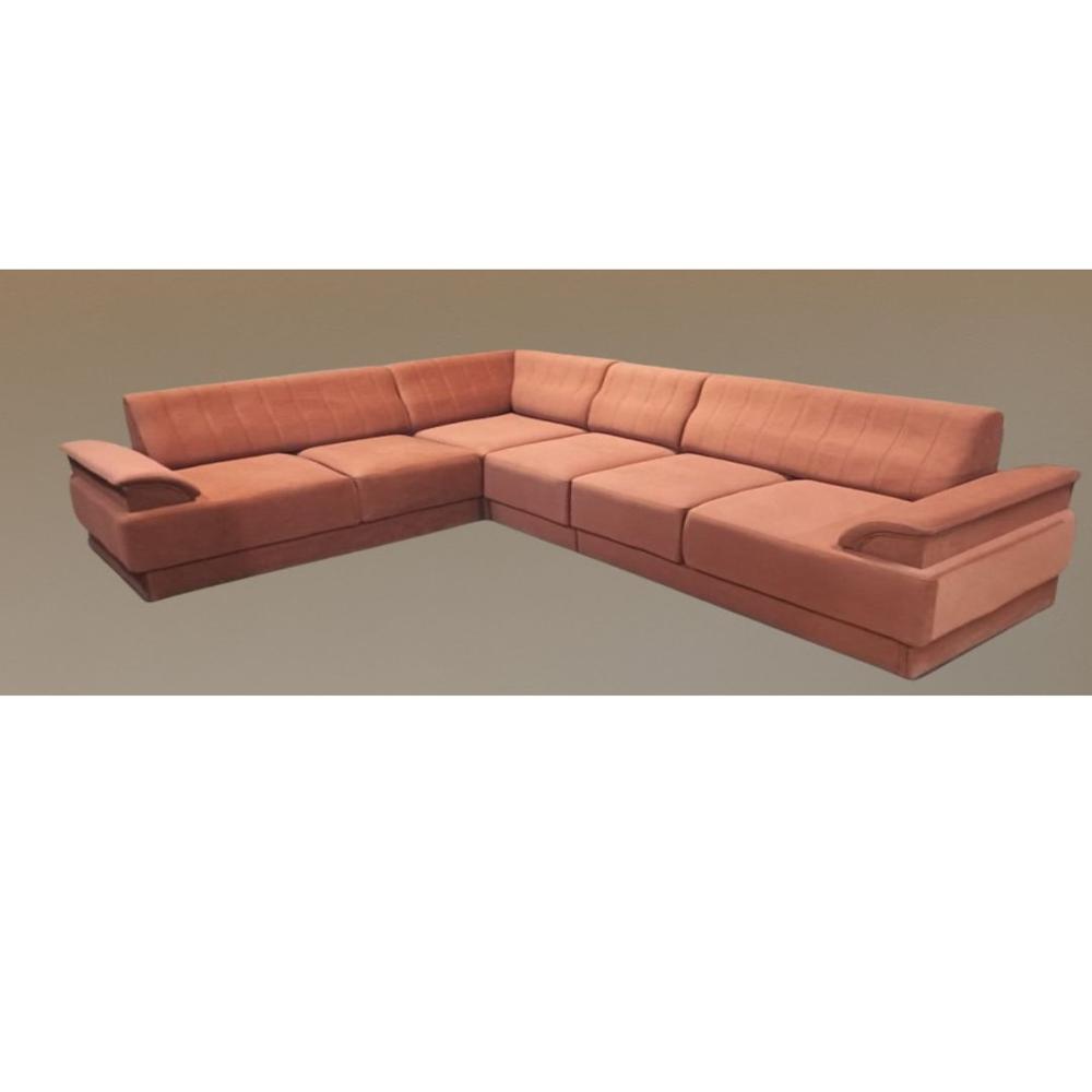 fabric L corner sofa set