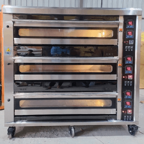 3 Deck 9 Tray Oven