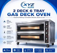 2 Deck 6 Tray Oven