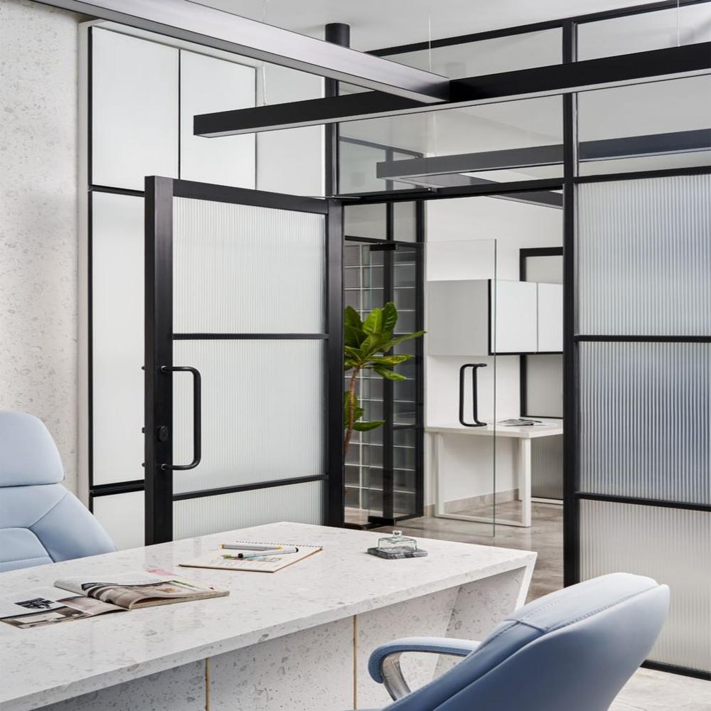 Frame Toughened Glass Partition