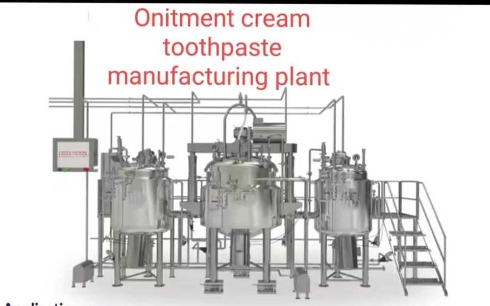 600 L Toothpaste Mixer Machine