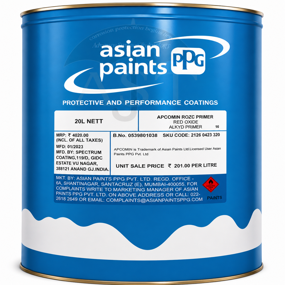 Ppg Rozc Primer - Application: Metal Surfaces