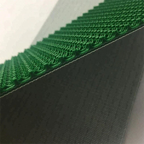Rough Top Conveyor Belt - Rubber PVC Synthetics, Up to 2000mm Width, Green/Black/Custom | High Grip, Anti-Slip, Abrasion & Heat Resistant