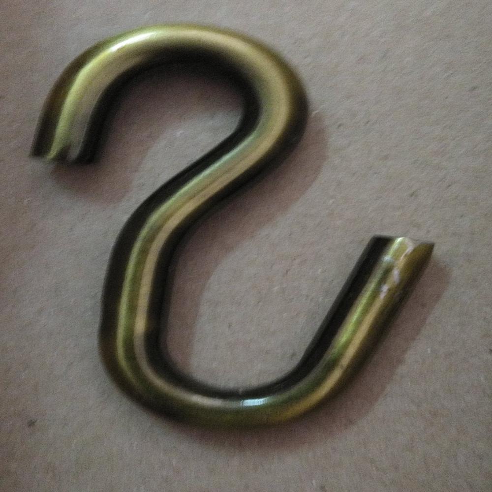 Ss S Hook - Color: All
