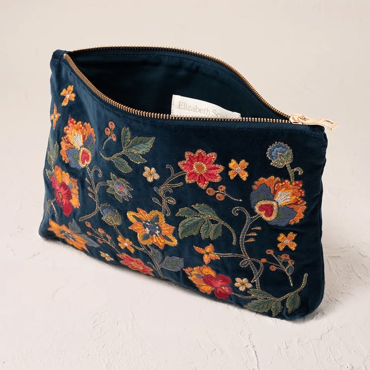 Cotton Velvet Pouches