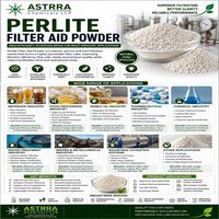 Perlite Filter Aid Powder - Expanded Perlite, Chemically Inert, Insoluble, High Porosity, Multi-industry Filtration