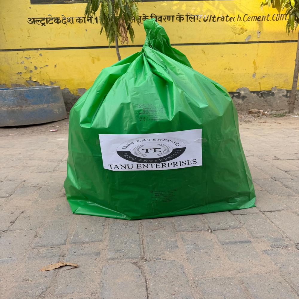 Hostel Usage Bin Bag - Color: Black