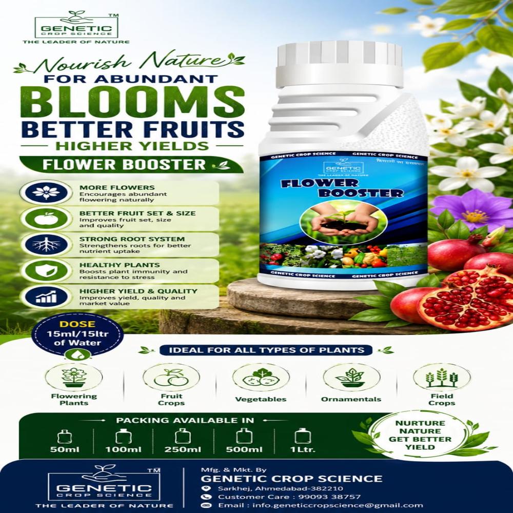 Flowering Stimulator (Flower Booster) - Application: Agriculture