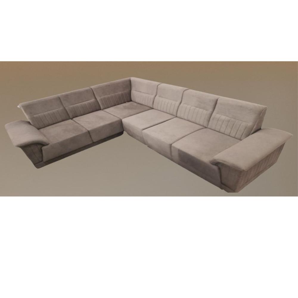 Soft Fabric L Corner Sofa Set - Application: Living Room