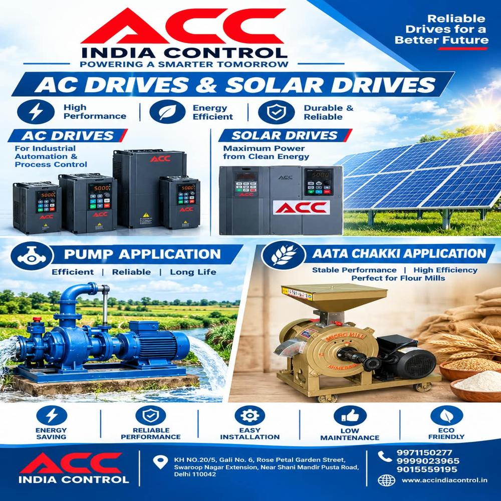 Acc Ac Drive 5.5 Kw - Application: Industrial Motor Control