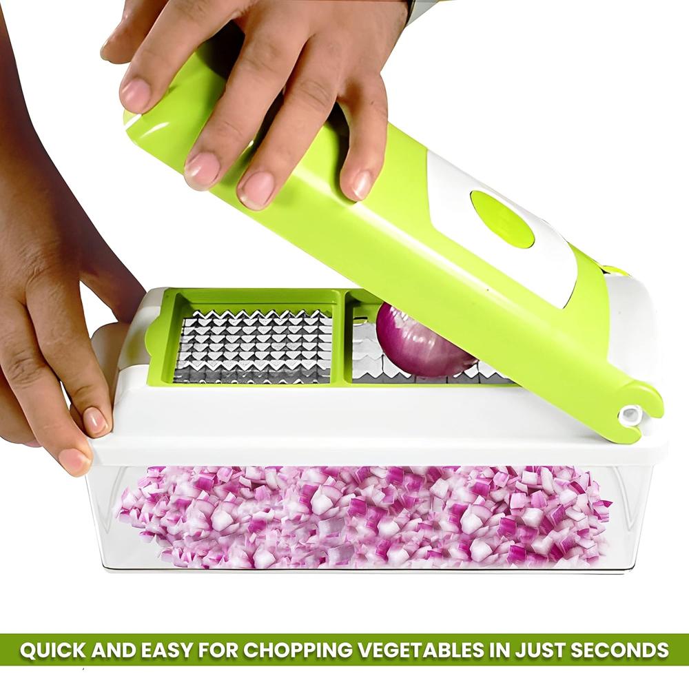 13-in-1 Kitchen Vegetable Chopper and Food Grater Set