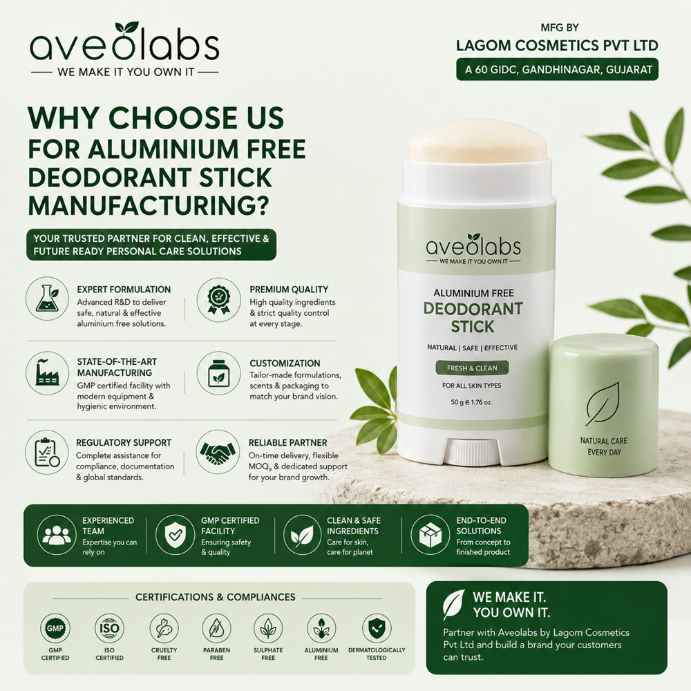 Aluminium Free Deodorant Stick Manufacturer - Age Group: Men