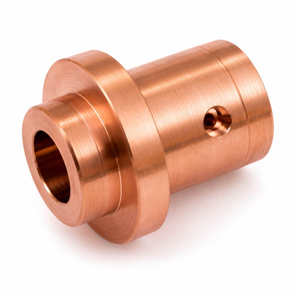 Copper CNC Machined Components