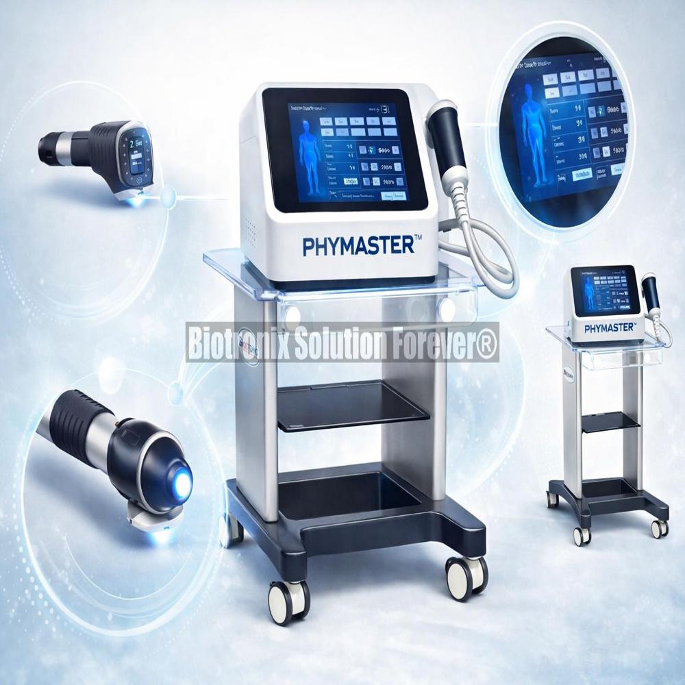 Advanced Phymaster Shockwave Therapy System for Rehabilitation