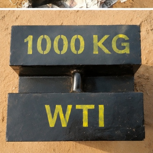 Rectangular Heavy Capacity Weights - Color: Black