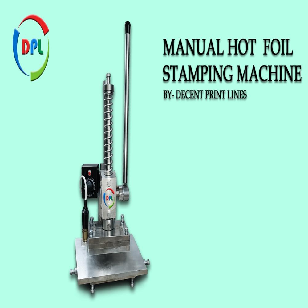 MANUAL HOT FOIL STAMPING MACHINE