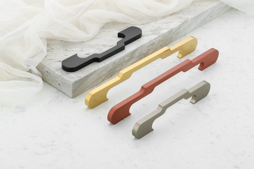 Modern Aluminum Cabinet Handle - Application: Glass Doors