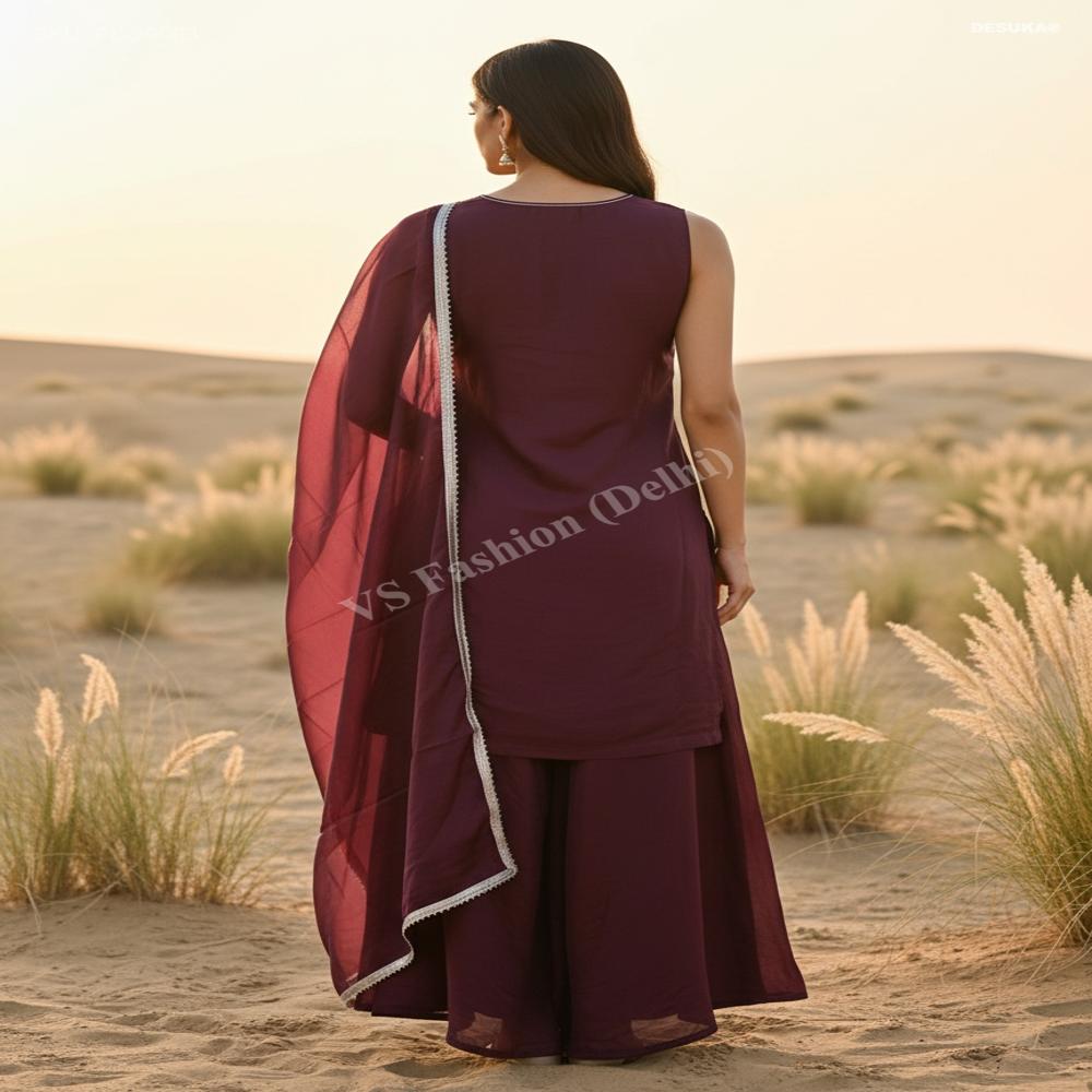 Embroidered Women Suit
