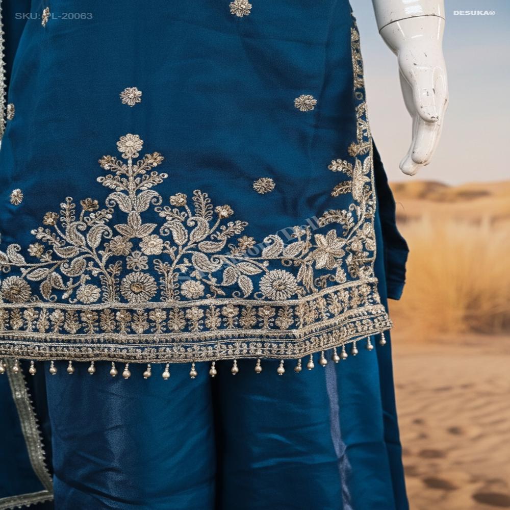Embroidered Women Suit