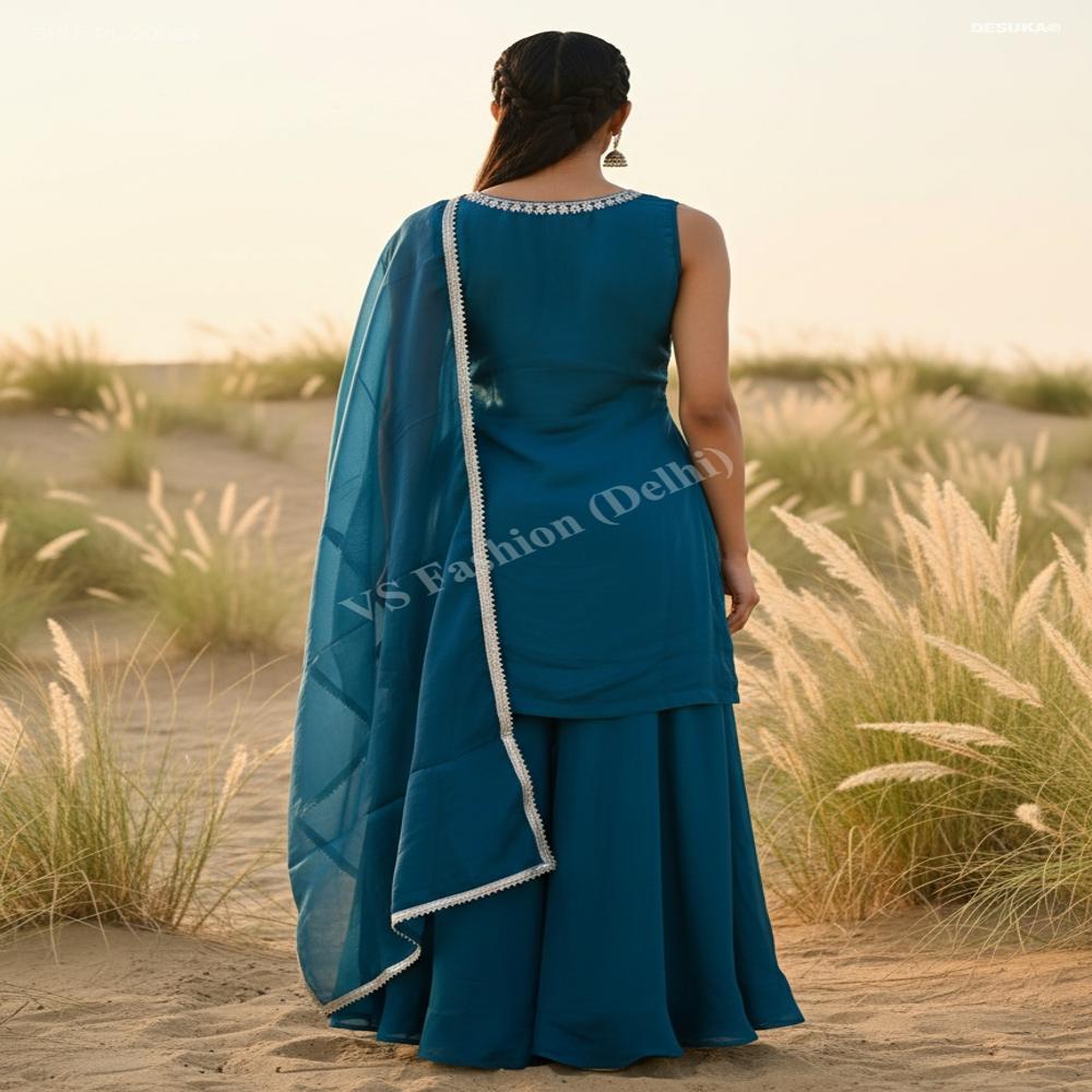 Embroidered Women Suit