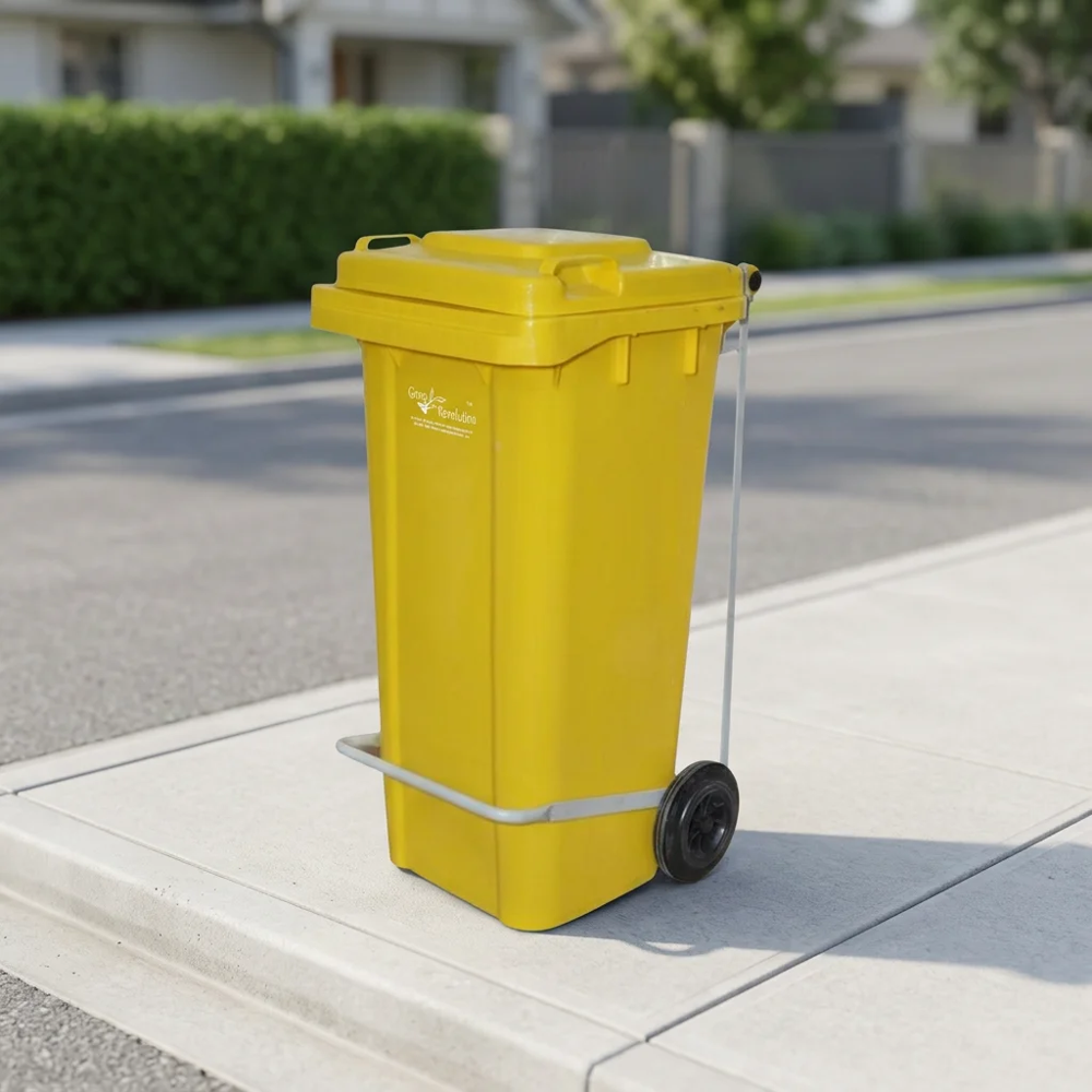 120 L Foot Pedal Dustbin