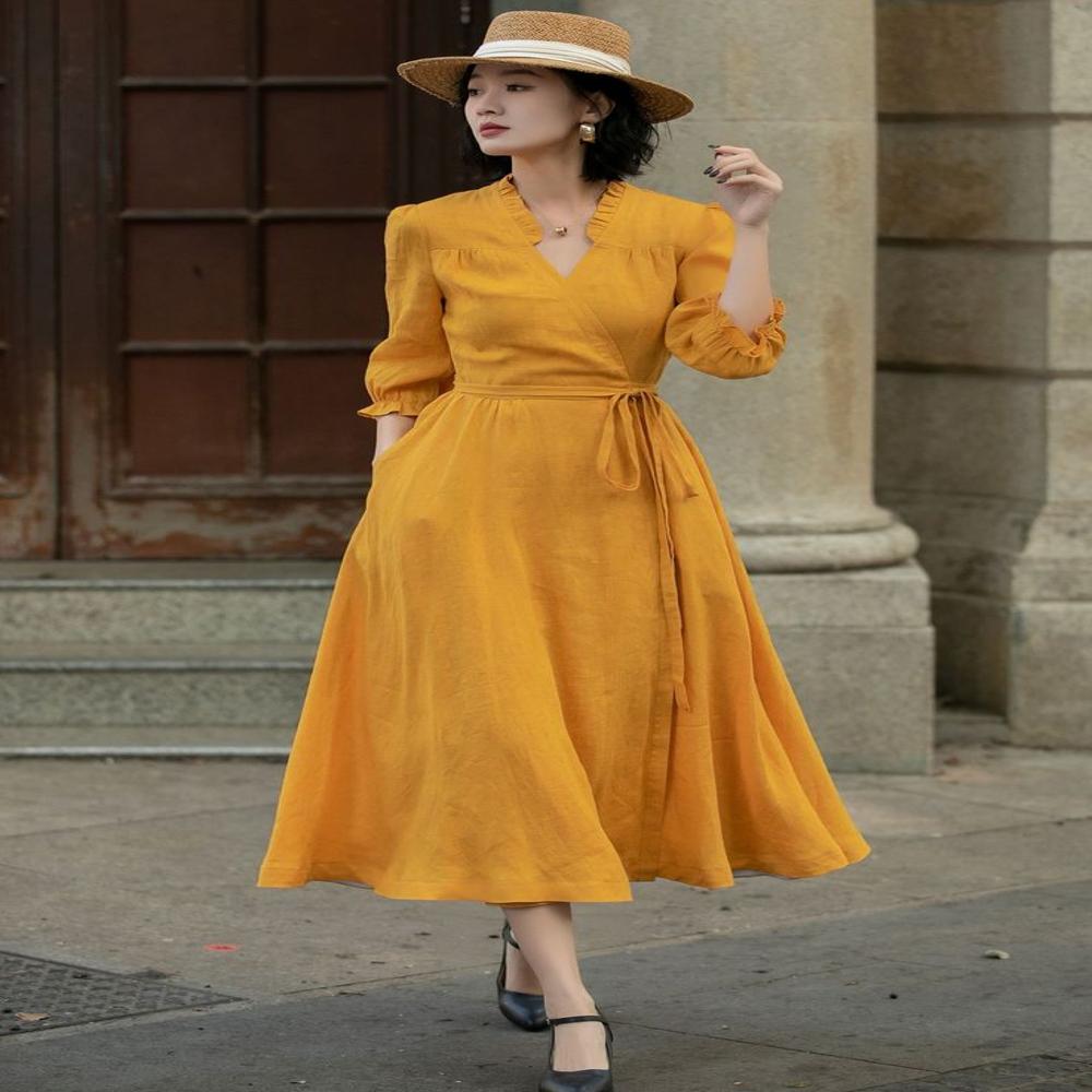 Piku frill Dress