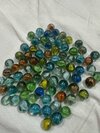 Glass Balls - Beads Colour: Multicolor (blue