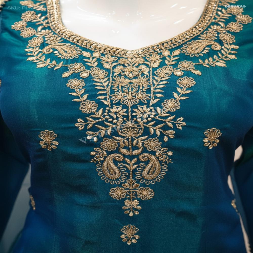 Designer Straight Suit