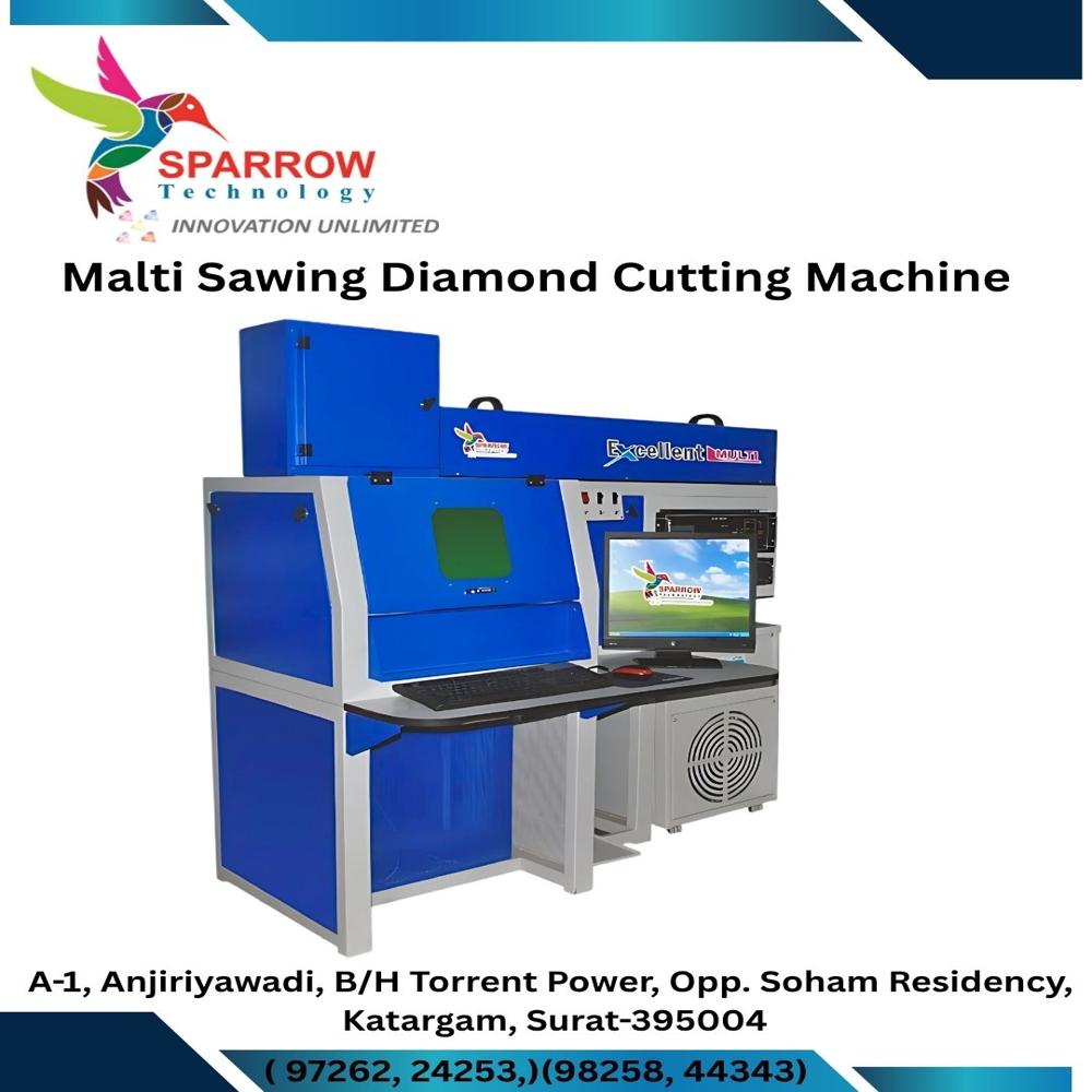 Laser Diamond Multi Sawing Machine