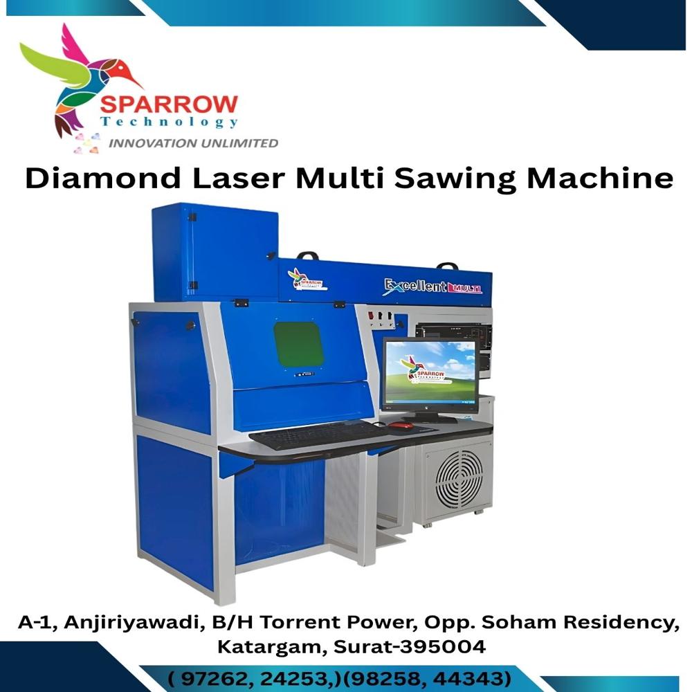 Laser Diamond Multi Sawing Machine
