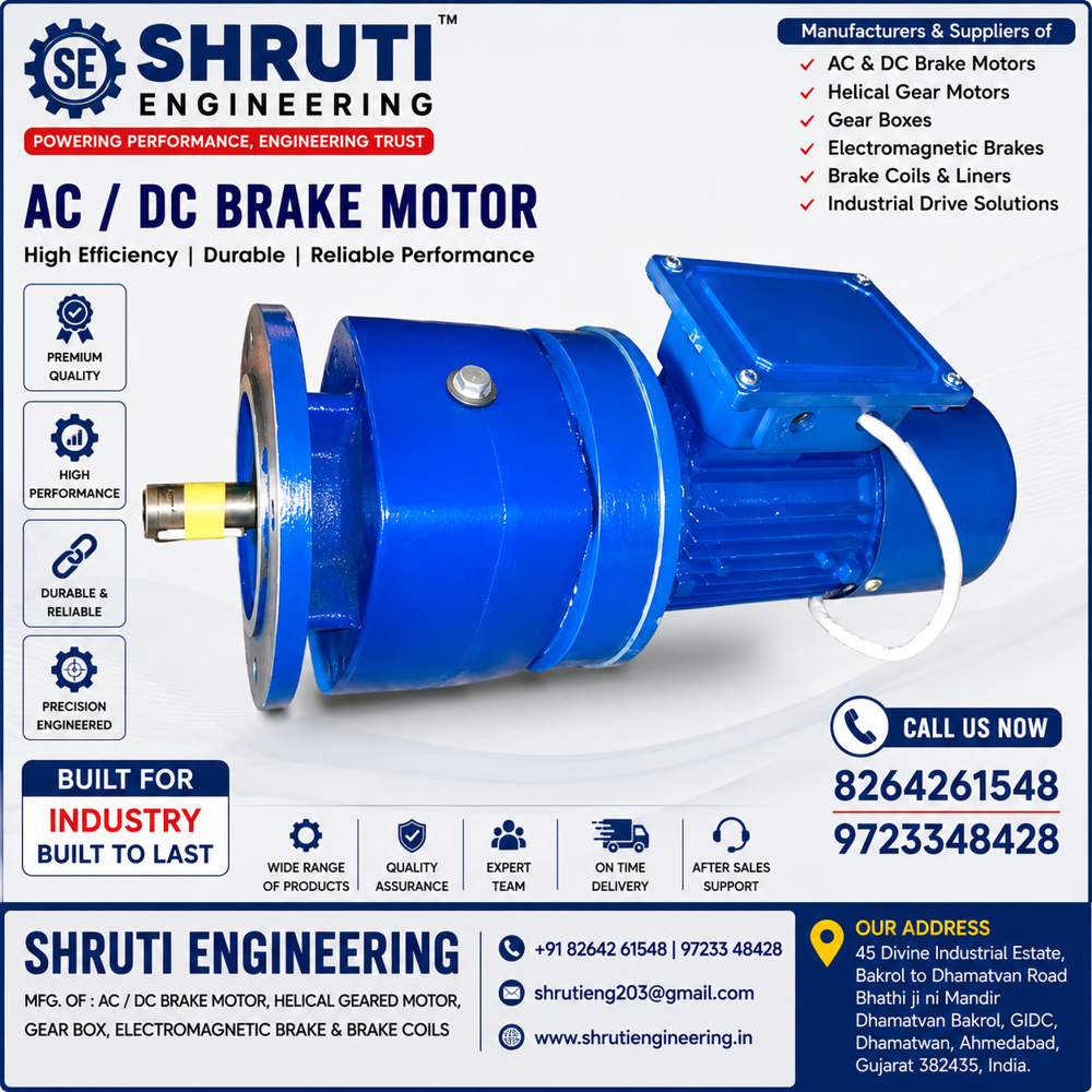Three Phase Helical Gear Motor