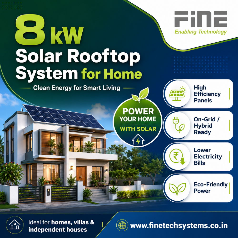 Solar rooftop power plant 8kW Subsidy