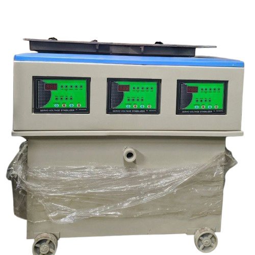 50 Kva तीन फेज सर्वो वोल्टेज स्टेबलाइज़र ऑइल कूल्ड