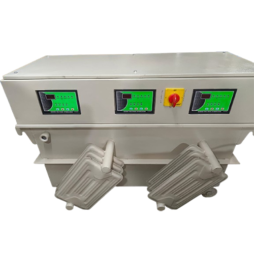 100 Kva तीन फेज सर्वो वोल्टेज स्टेबिलाइज़र ऑयल कूल्ड