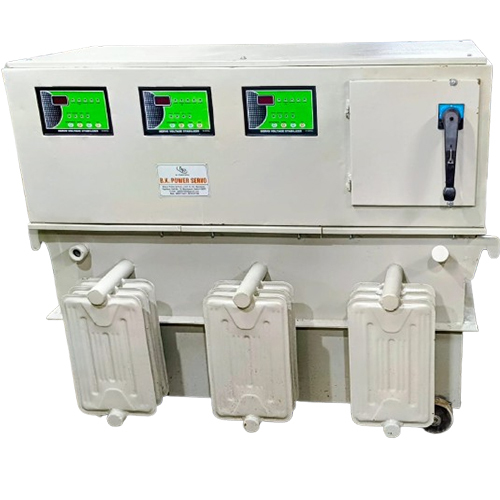 200 Kva Three Phase Servo Voltage Stabilizer Oil Cooled