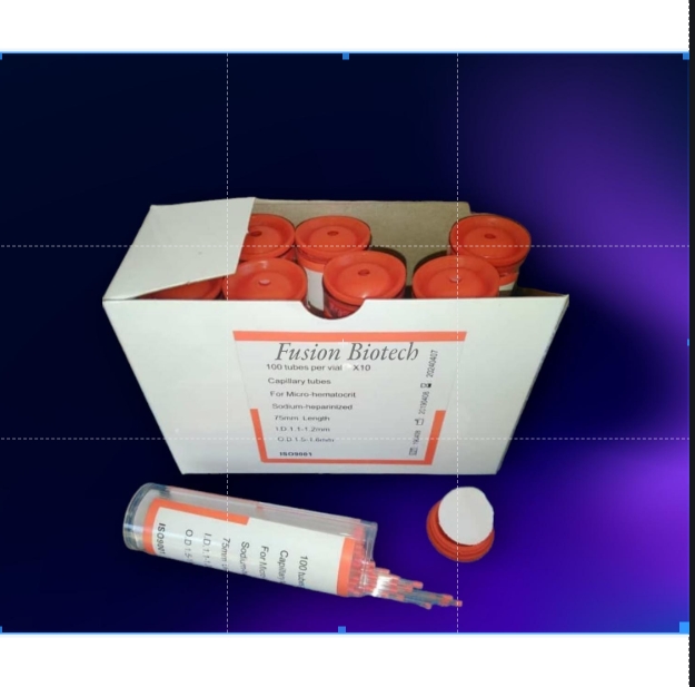 Non Hepernized Capillary Tube