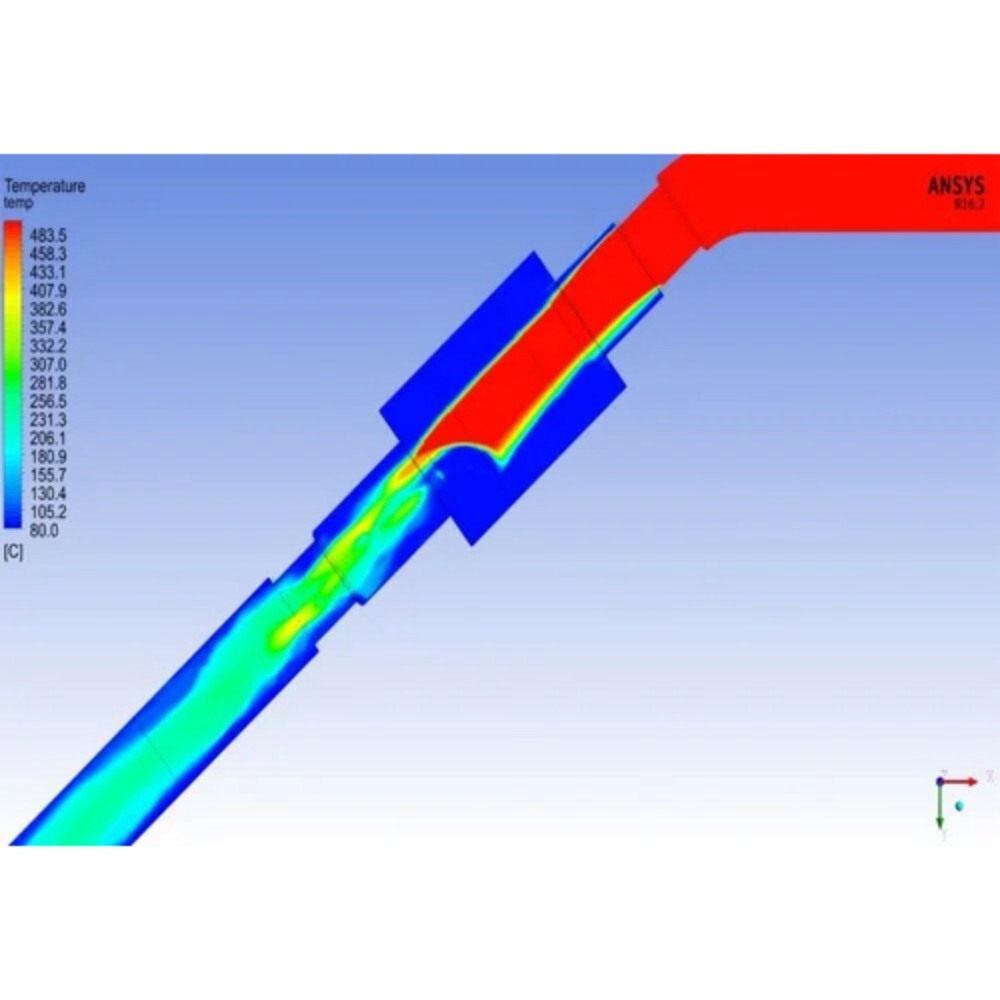 Cfd Analysis Services - Ansys Fluent, Openfoam, Solidworks Simulation | 3d Flow Visualization, Structured Mesh, Up To 95% Accuracy
