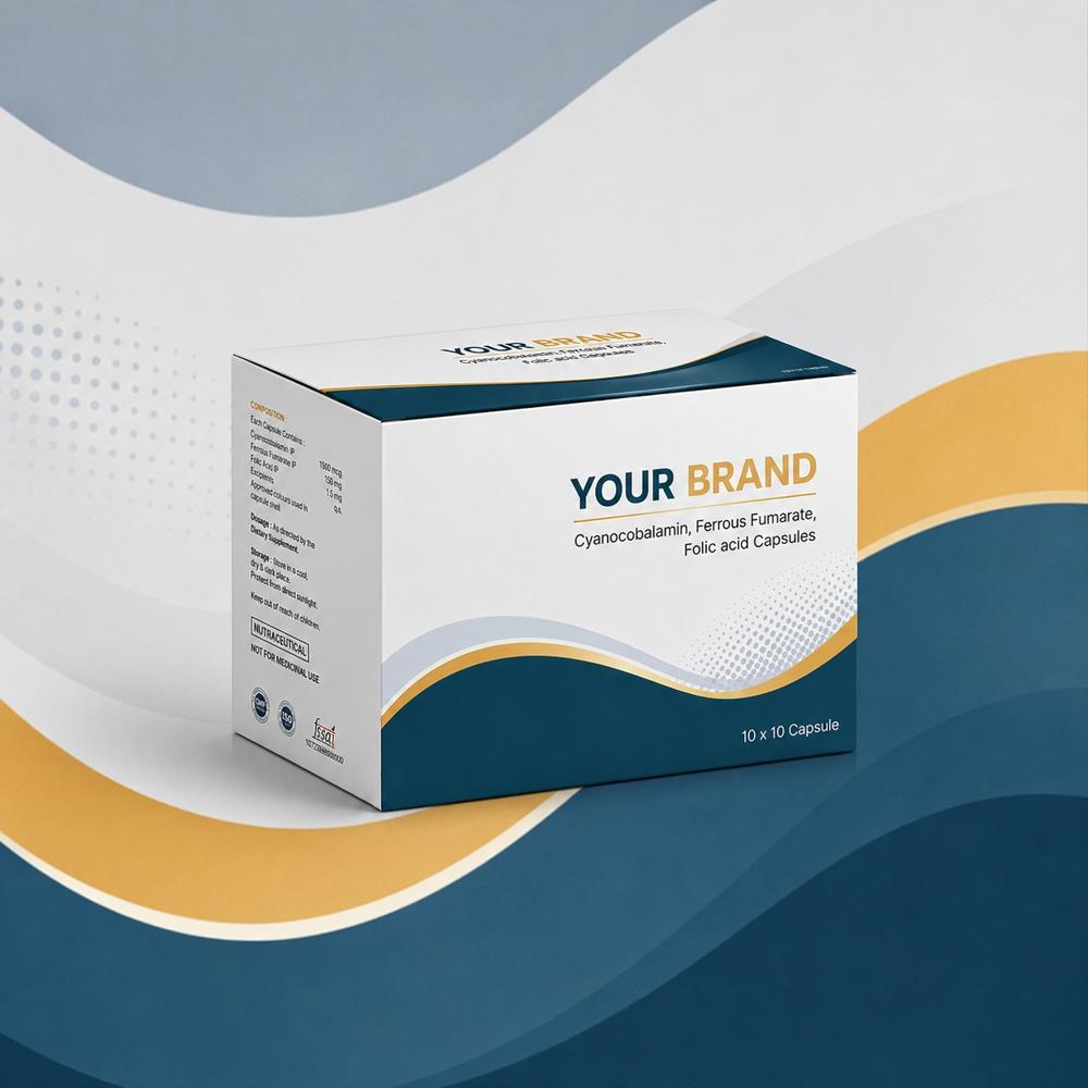 Cyanocobalamin Ferrous Fumarate Folic Acid Capsules